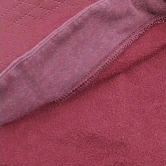 The North Face Burgundy Recover Up Crew Popover Sweater Large - Picture 12 of 15